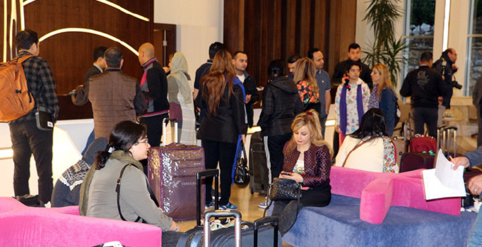 İranlı bin 200 kişilik kafile Marmaris'te