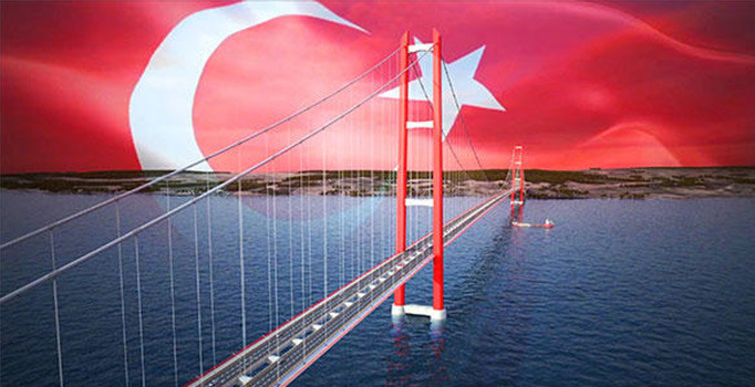 Çanakkale Köprüsü kırmızı beyaza boyanacak