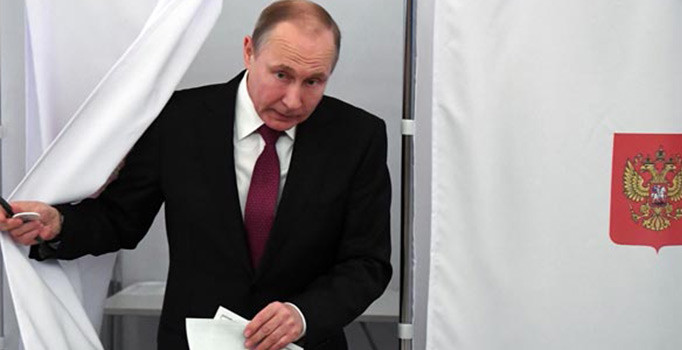 Son dakika! Rusya'daki başkanlık seçiminin galibi Putin oldu