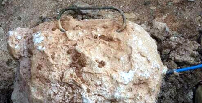 Afrin'de teröristlerce tuzaklanan patlayıcı imha edildi