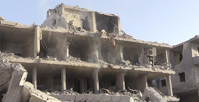 Son dakika! Afrin'de terör örgütünün tuzakladığı binada patlama: 11 ölü