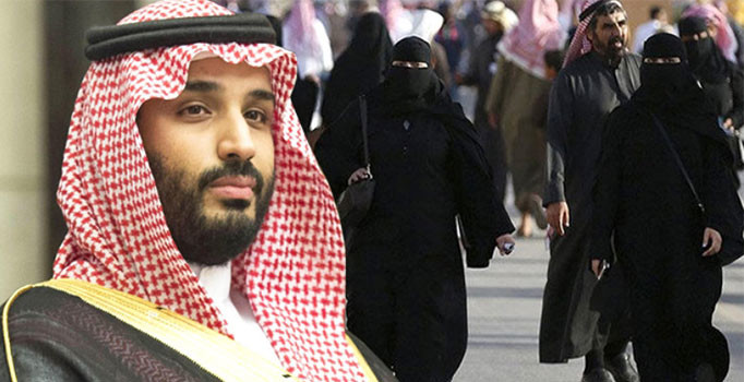 Suudi Prens Bin Selman çarşaf zorunluluğunu kaldırıyor
