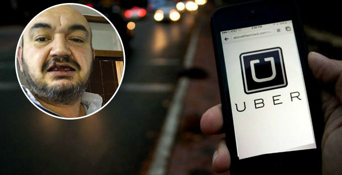 Sarıyer'de UBER sürücüsünü dakikalarca dövüp, dişlerini kırdılar