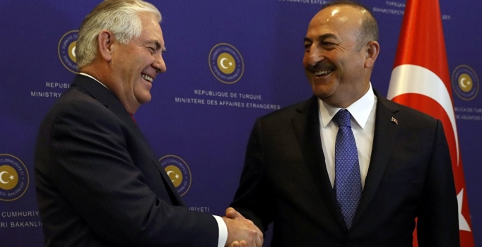 Son dakika! Çavuşoğlu, Tillerson'la görüştü