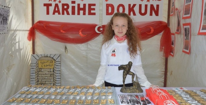 BİLSEM öğrencilerinden tarihe dokunuş