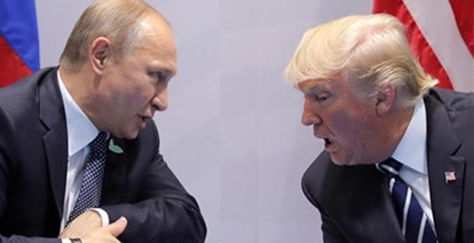 Trump'dan Putin'e tebrik telefonu