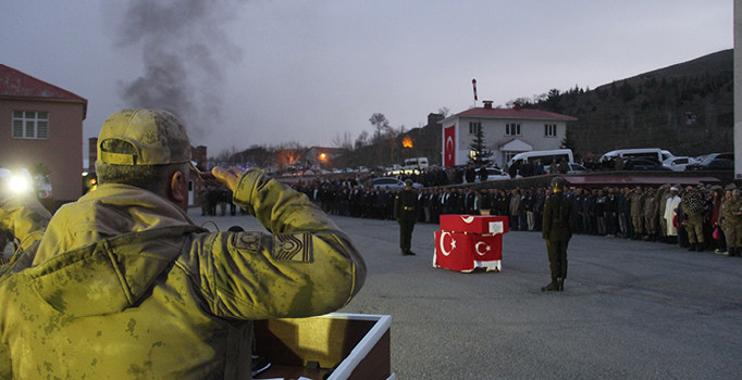 Bitlis şehidi Şürü Çakar'a veda töreni