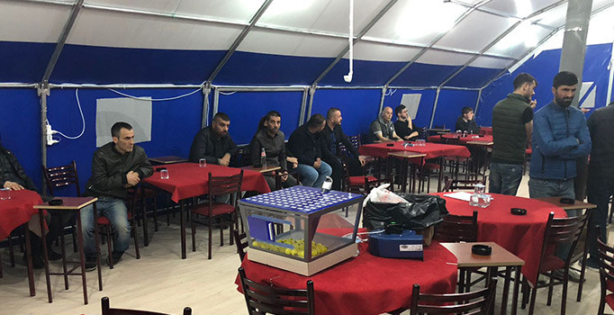 Ankara'da kumar çadırlarına operasyon