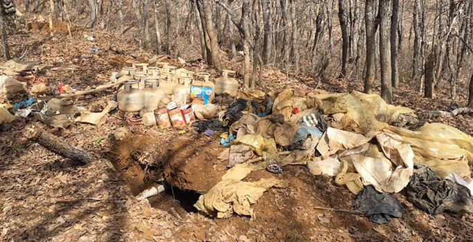 Tunceli'de terör örgütü PKK'ya ağır darbe! Sığınaklar tek tek imha edildi