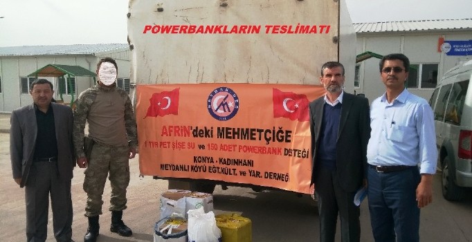 Konya’dan Mehmetçiğe destek