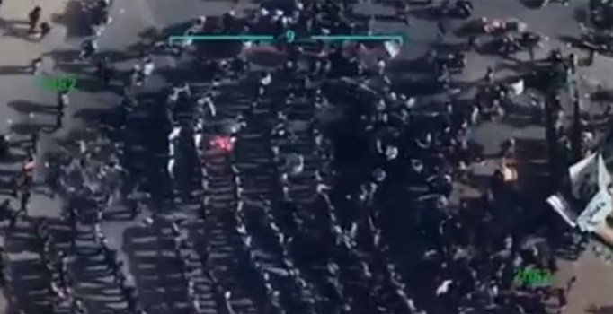 ''Türk ordusu bizi kurtarsın diyen'' Tel Rıfat halkı sokaklara döküldü