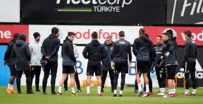 Beşiktaş Aytemiz Alanyaspor maçı hazırlıklarını sürdürdü! Beşiktaş haberleri