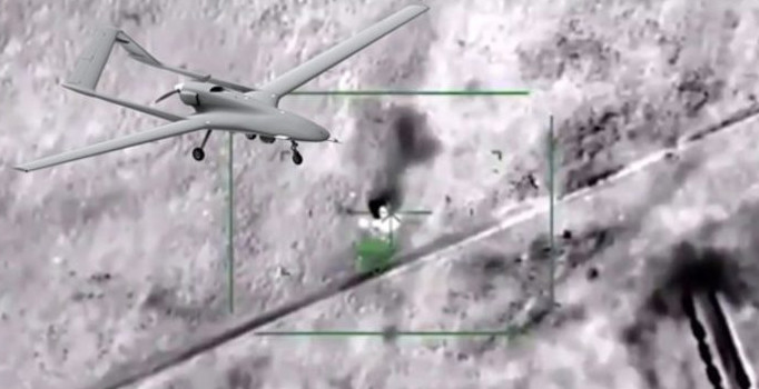 İHA tespit etti, SİHA vurdu