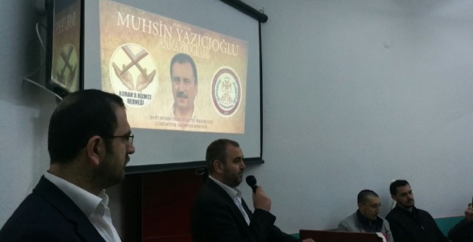 Muhsin Yazıcıoğlu dualar ile anıldı