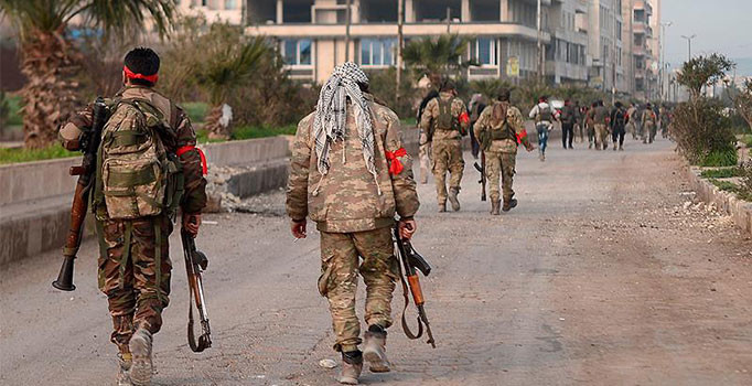 ÖSO Menbiç için tatbikata başladı