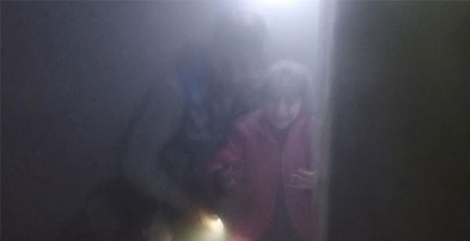 YPG/PKK'nın sığınak kapısında vurduğu sivillerin dehşet anları