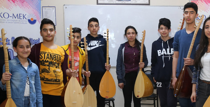 Kursiyerler Aşık Veysel’i unutmadı