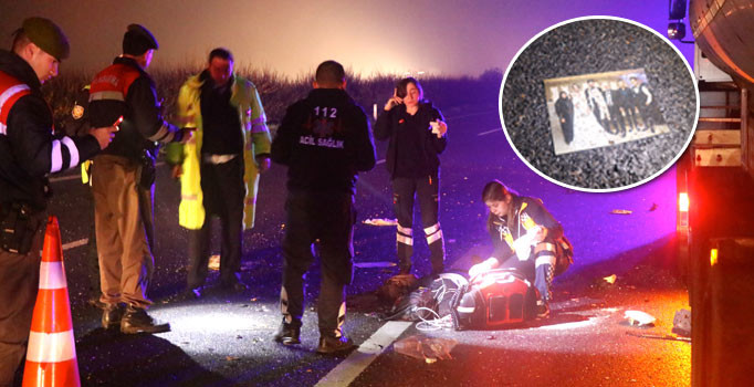 Düğün dönüşü facia! Geriye saatler önce çektikleri son fotoğraf kaldı