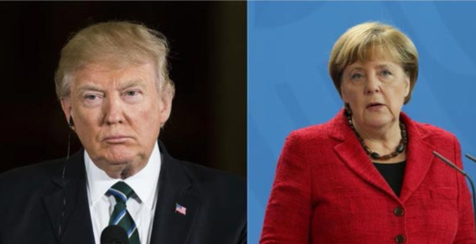 Trump ile Merkel'den 'İngiltere ile dayanışma' vurgusu