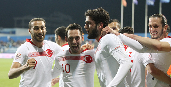 A Milli Takımımız deplasmanda Karadağ ile 2-2 berabere kaldı