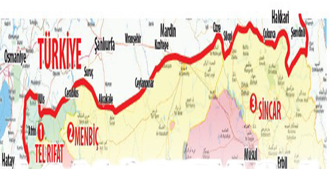 Üç noktada üç kritik hamle