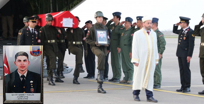 Şehit Samet Tokur'un acı haberi Samsun'a düştü