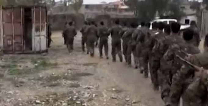 Terör örgütü PKK'nın Sincar'daki kampları görüntülendi