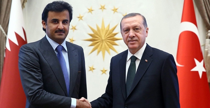 Son dakika! Erdoğan, Katar Emiri ile görüştü
