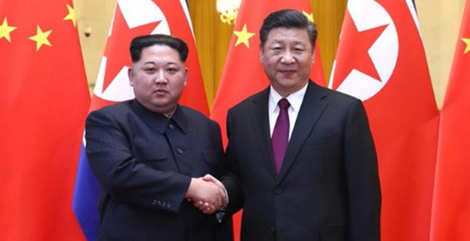 Kuzey Kore lideri Kim, Çin Devlet Başkanı Şi ile görüştü