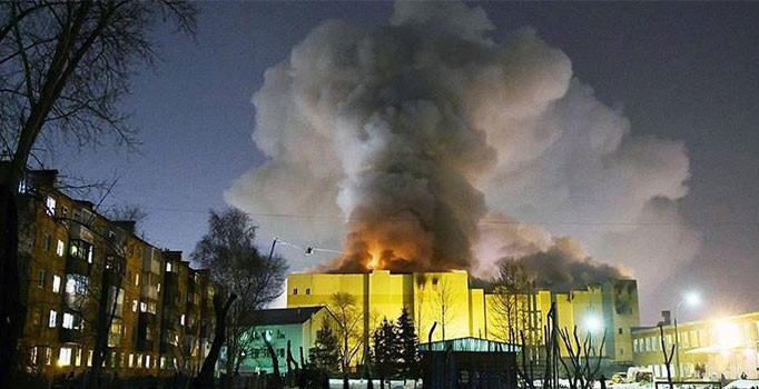 Rusya’da yanan AVM’nin müdürü ve güvenlik görevlisi tutuklandı