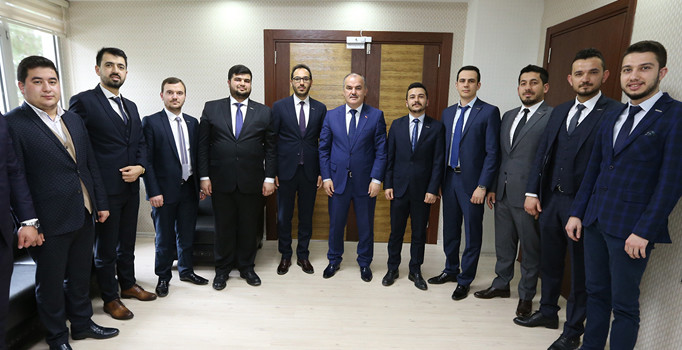 Pamukkale Belediyesi genç MÜSİAD’ı ağırladı