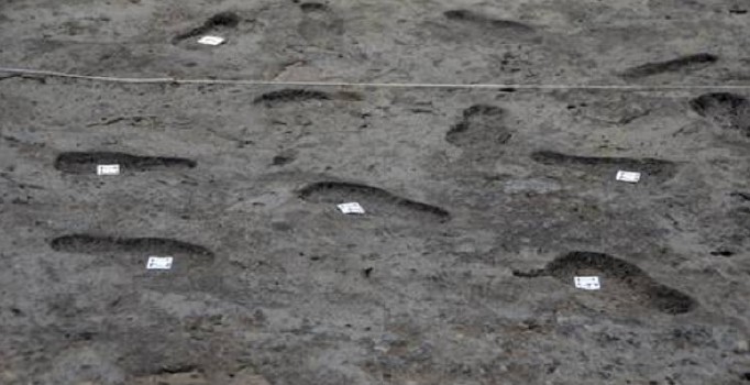 Kanada'da 13 bin yıllık insan ayak izleri bulundu