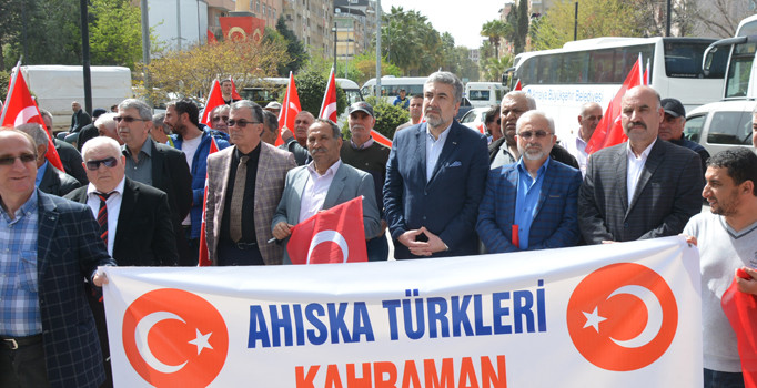 Ahıska Türklerinden Zeytin Dalı'na destek