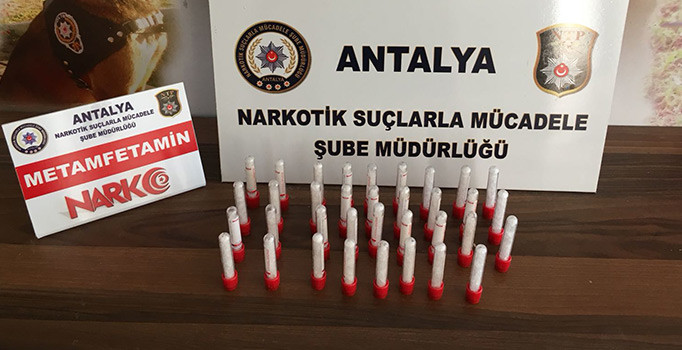 Kargoyla gönderilen kan tüplerinden uyuşturucu çıktı | Antalya haberleri