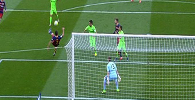 Barcelona'dan Getafe'ye 6'lık tarife: Arda Turan'dan rövaşata golü!