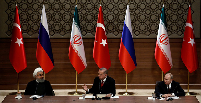 3'lü zirveden Suriye mesajı: Askeri değil insanı çözüm