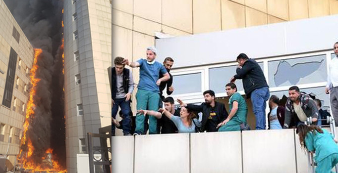 Son dakika! Taksim İlkyardım Hastanesi'nde yangın çıktı, dumanlar gökyüzünü kapladı