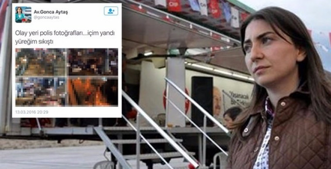 CHP'li Gonca Aytaş'tan sorumsuz paylaşım