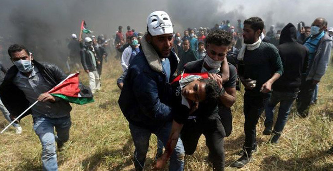 Gazze'de kanlı Cuma: Şehit sayısı 23'e yükseldi