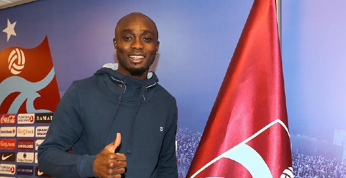 Trabzonspor'da Akakpo sevinci