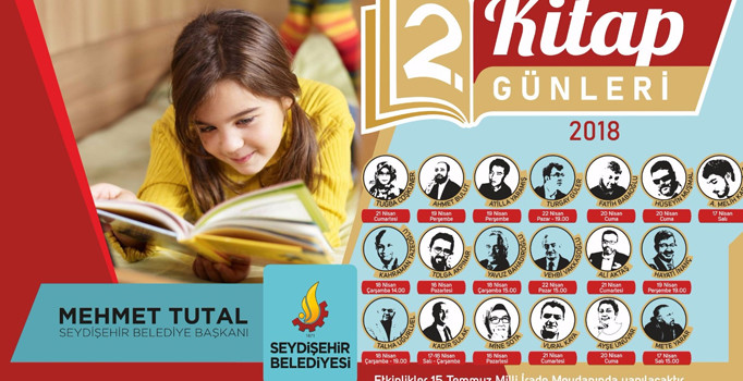 Seydişehir 2. kitap günleri başlıyor.