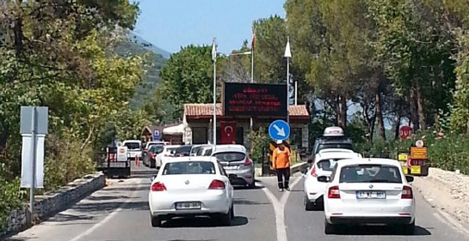 Dilek Yarımadası Milli Parkı’na girişte HGS uygulaması başladı