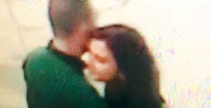 Katliam öncesi sevgili pozu