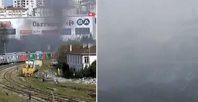 Son dakika haber: Haydarpaşa Garı'nda yangın paniği!