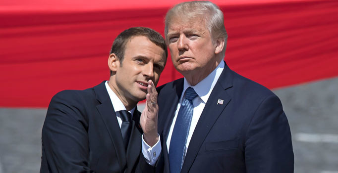 Macron'un sözlerine Beyaz Saray'dan jet yanıt: Suriye'den çekilmekte kararlıyız