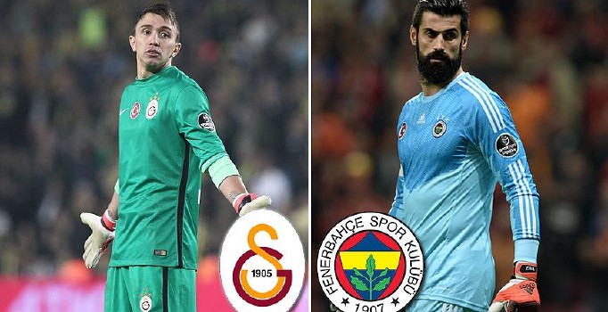Galatasaray - Fenerbahçe derbisinde gözler kalecilerde