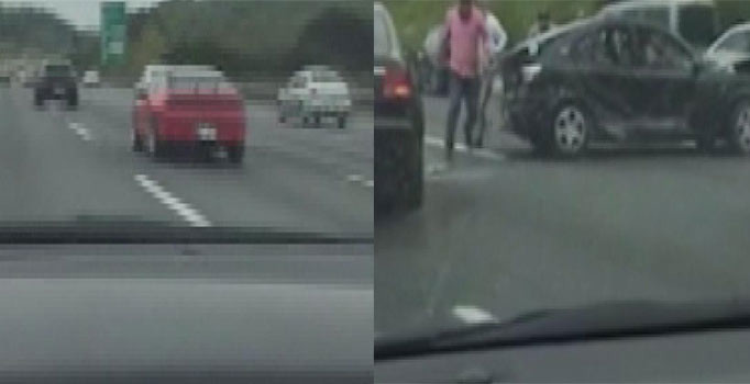 Son dakika! FSM Köprüsü'nde kaza: TEM'de trafik durdu