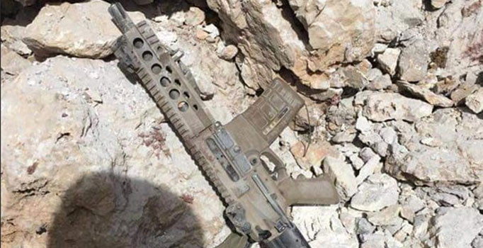 Abdullah Ağar paylaştı: PKK operasyonundaki silah ilk kez ele geçirildi