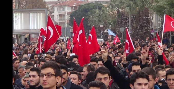 Çanakkale ruhu için yürüdüler
