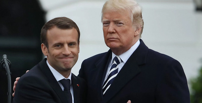 Macron: Bir gün ABD’nin iklim anlaşması’na katılacağına inanıyorum